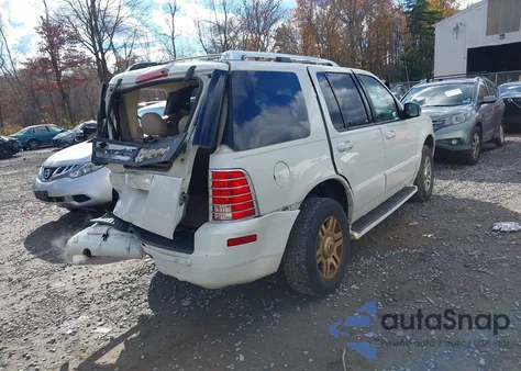 2004 Mercury Mountaineer из США, поврежденный, VIN 4M2DU86W44ZJ12716